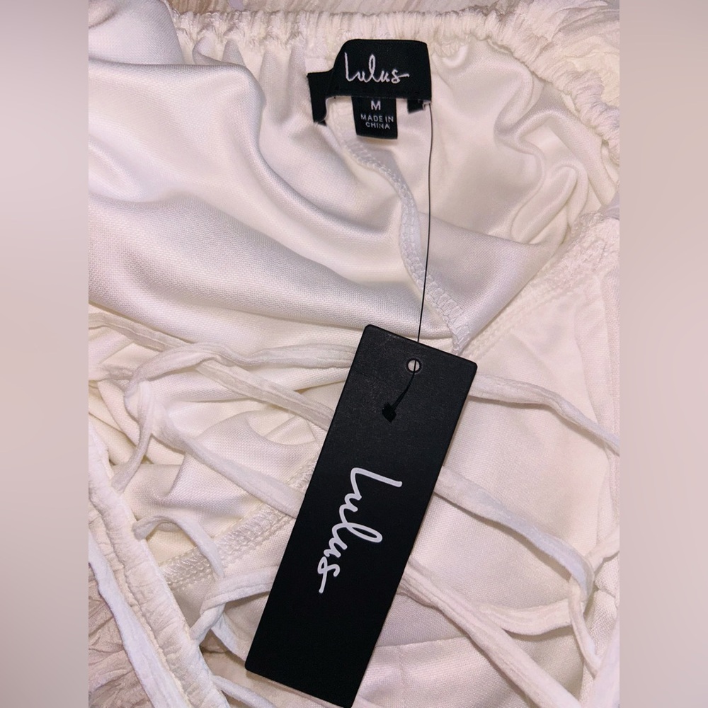 Lulu's Cream Textured Dress - Picture 4 of 4